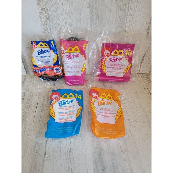 McDonald's Barbie spotlight variety job toy doll set new - Picture 2 of 8